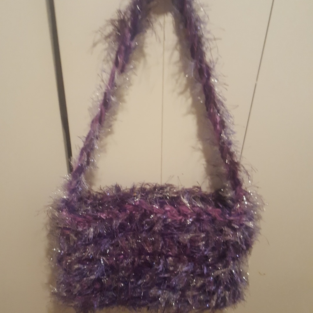 Hand- crocheted Custom Purse